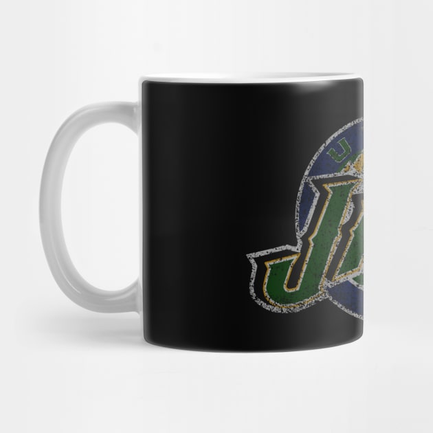 utah jazz vintage by guyfawkes.art